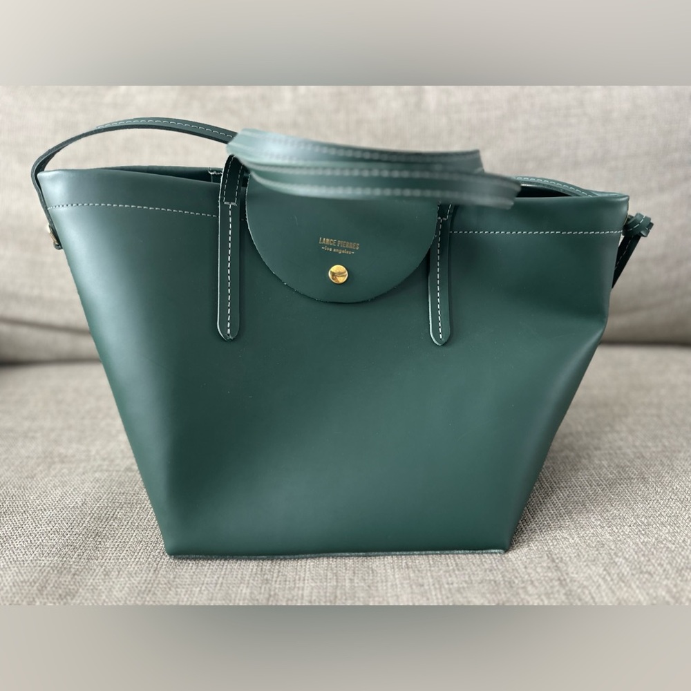 Luxe leather tote bag (Lance Pierres)